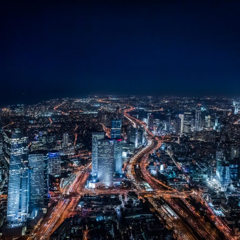 Nighttime Tel-Aviv
