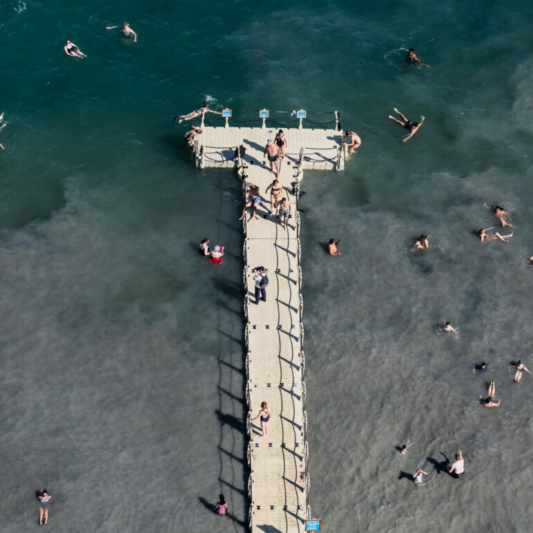 חוף קליה בים המלח